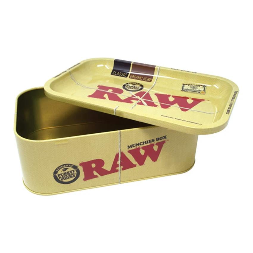 Product RAW Munchies Metal Storage Box | 10.75" x 6.75"