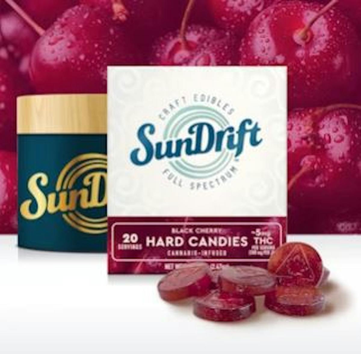 Image of Black Cherry | 2.5mg 20 pack Hard Candies