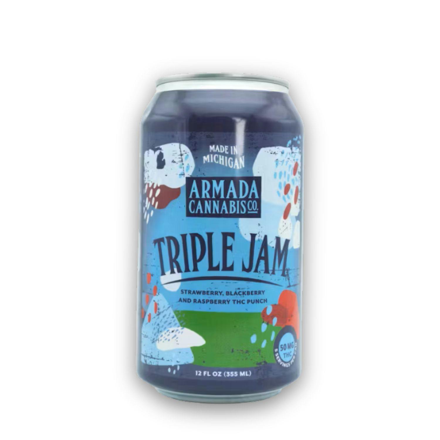 Armada Cannabis - Infused Cider - (50mg) - **TRIPLE JAM**