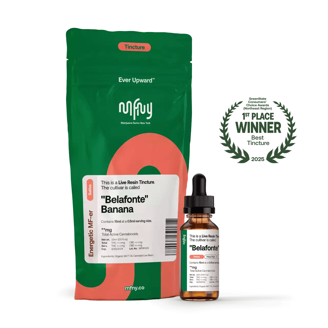 MFNY - 415mg Resin Tincture - The "Belafonte"