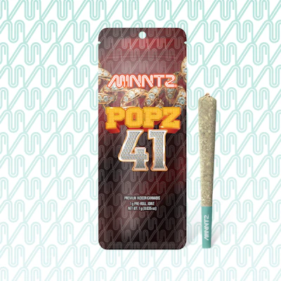 Minntz - 1g Preroll - Popz 41 - PRE_ROLLS by Minntz at King of Budz