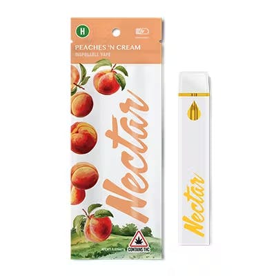 Nectar Peaches N Cream Disposable Vape