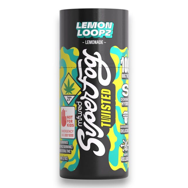 Burzt - Twisted - 60ml - 100mg - Lemon Loopz