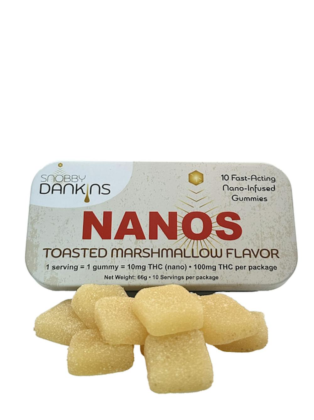 Product Snobby Dankins - Toasted Marshmallow Gummies - 100mg