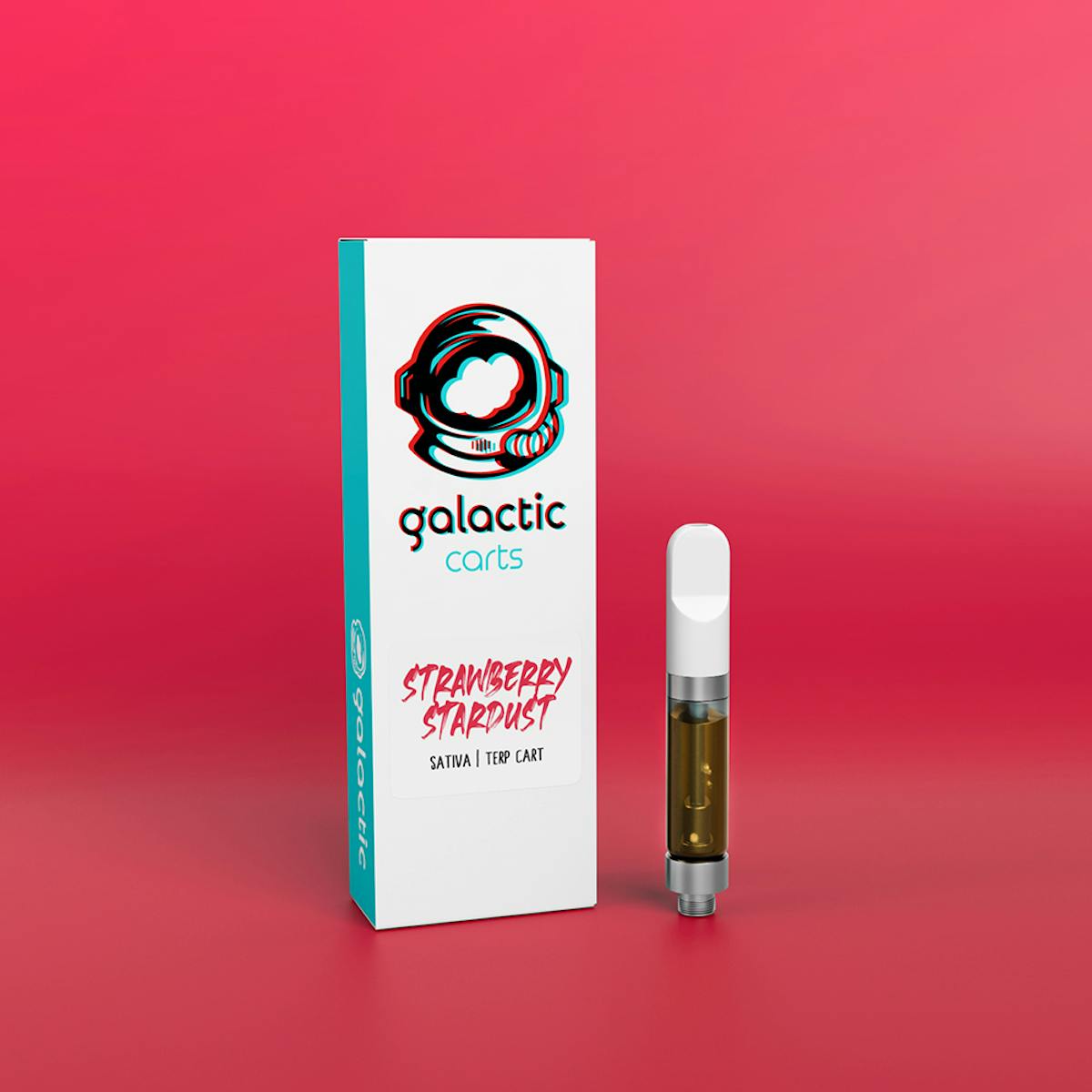 Photo of Galactic Cannabis Strawberry Stardust 1g Terp Cart
