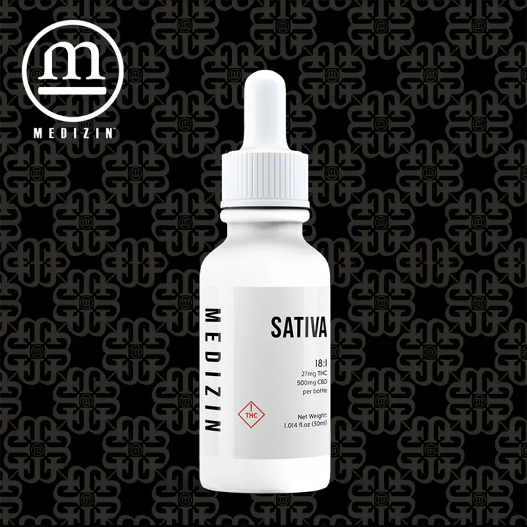 Medizin Tinc 18:1 Blood Orange 500mg CBD: 27mg THC Sativa | Planet