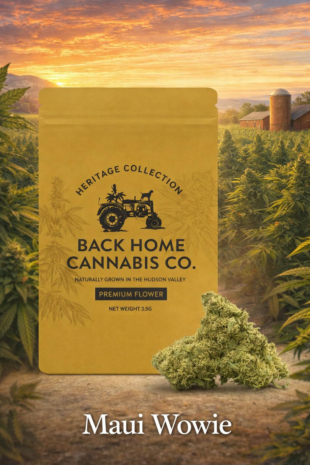 Product Back Home Cannabis Co. | Maui Wowie | 1.354% terps