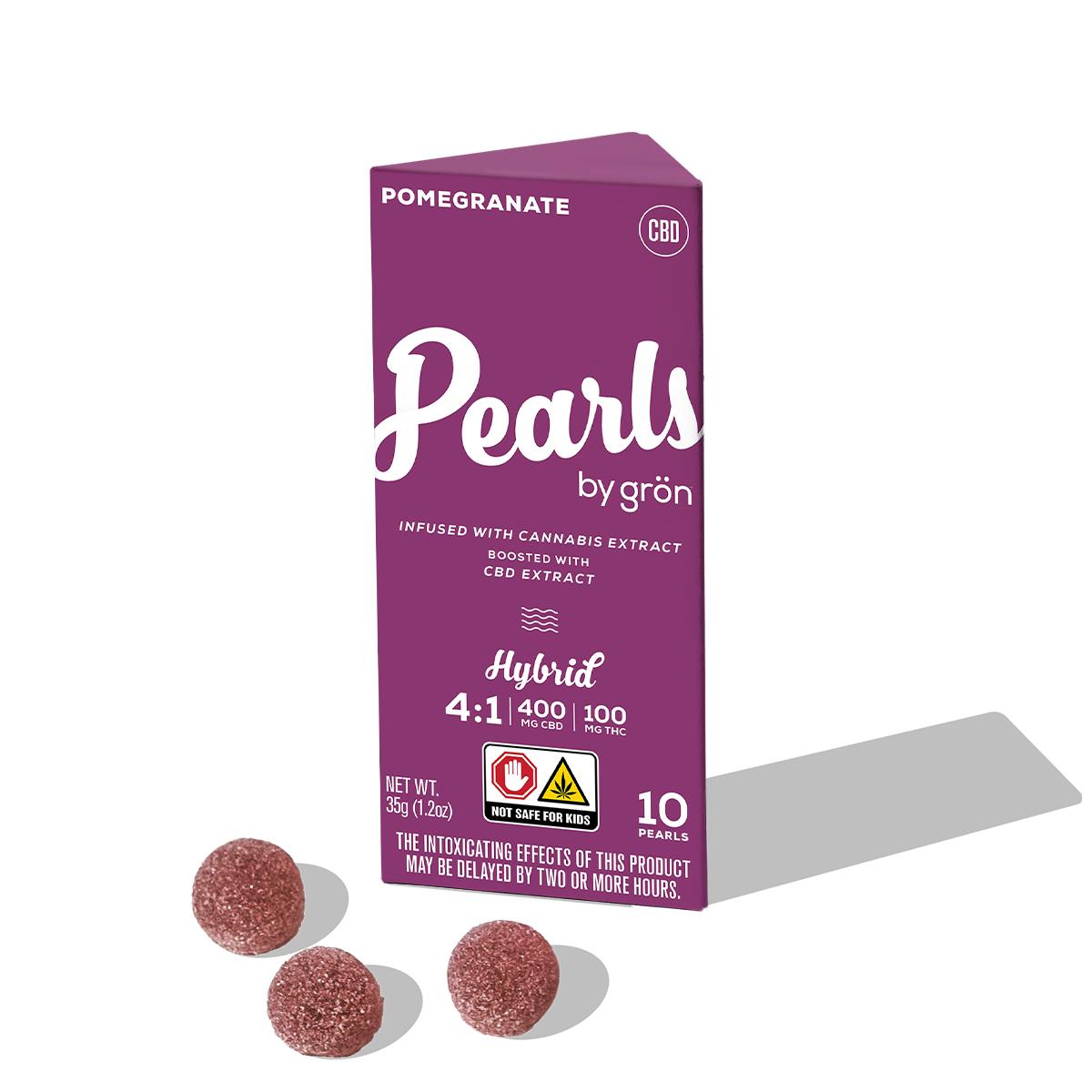 Pomegranate Pearls 4:1 CBD/THC