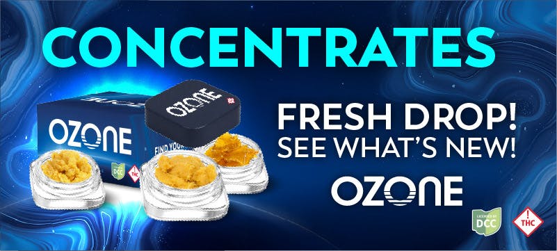 Ozone Concentrates: Fresh Drop, New Products, Find your Zone