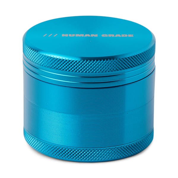 Aluminum Grinder - 2" - Light Blue