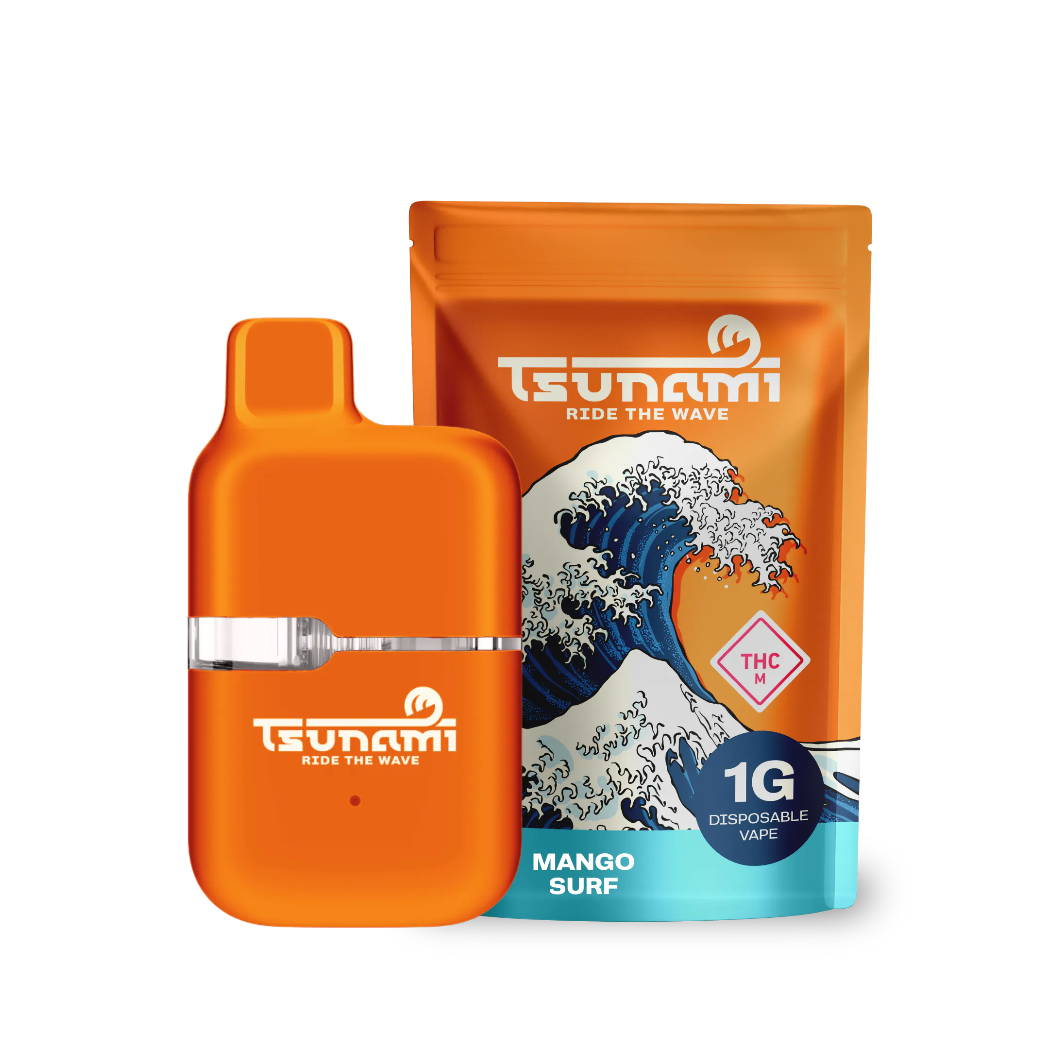 Tsunami | All-in-One Vape | Mango Surf 1g | Flora Farms Joplin