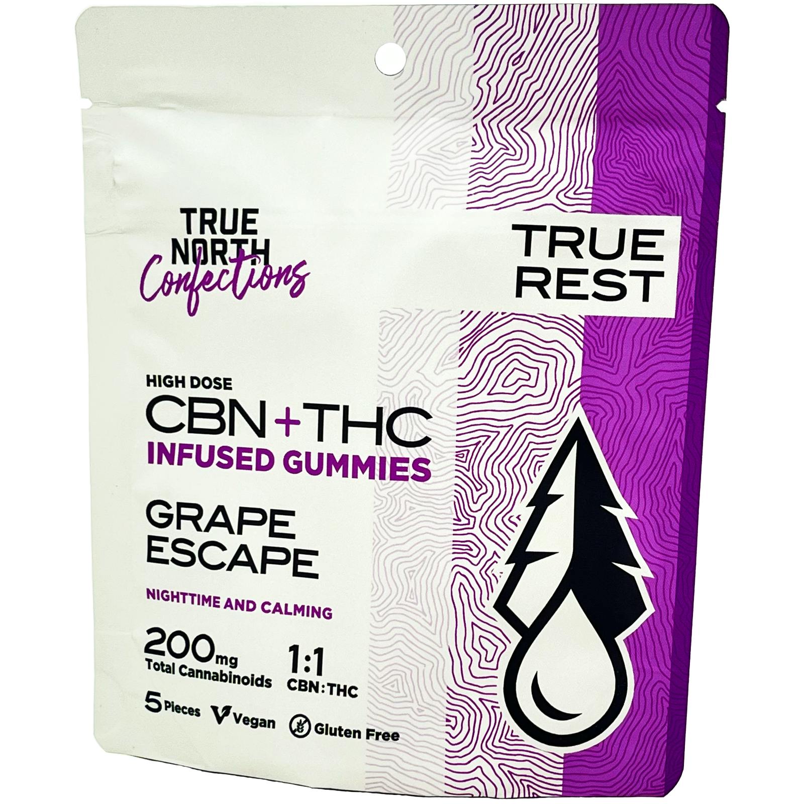 True North Confections x Five Star Extracts | Vegan Grape