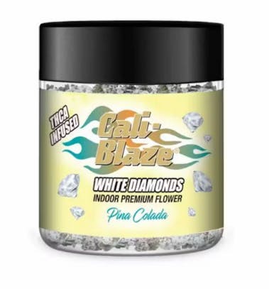 Product Cali-Blaze | Pina Colada | White Diamond Infused Flower