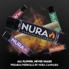 Nura | Pre-Roll - 1g - Black Cherry Gelato
