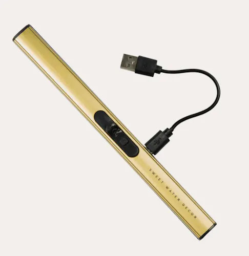 Sweet Water Decor – USB Rechargeable Lighter (Godl)-active