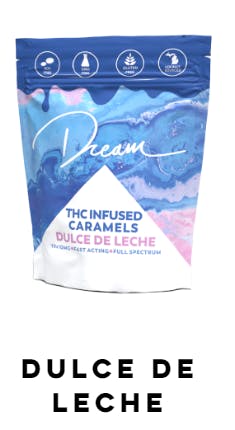 Product: Dulce De Leche Caramel | 10mg x 10pk | Dream Edibles