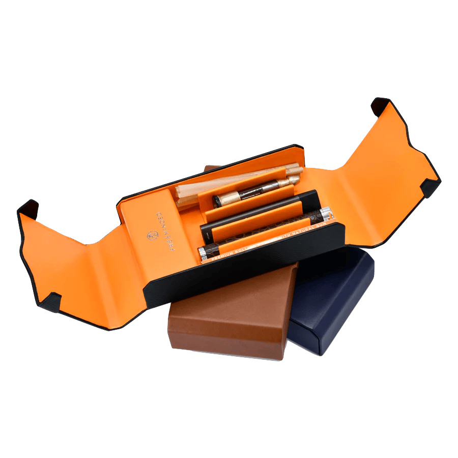 Freeminded | The Apothecarist Accoutrements Case | Blue Calfskin