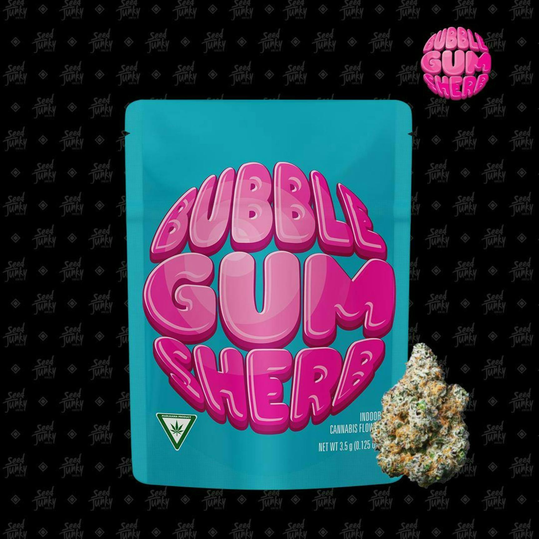 Seed Junky - 3.5g Prepacked - Bubblegum Sherb