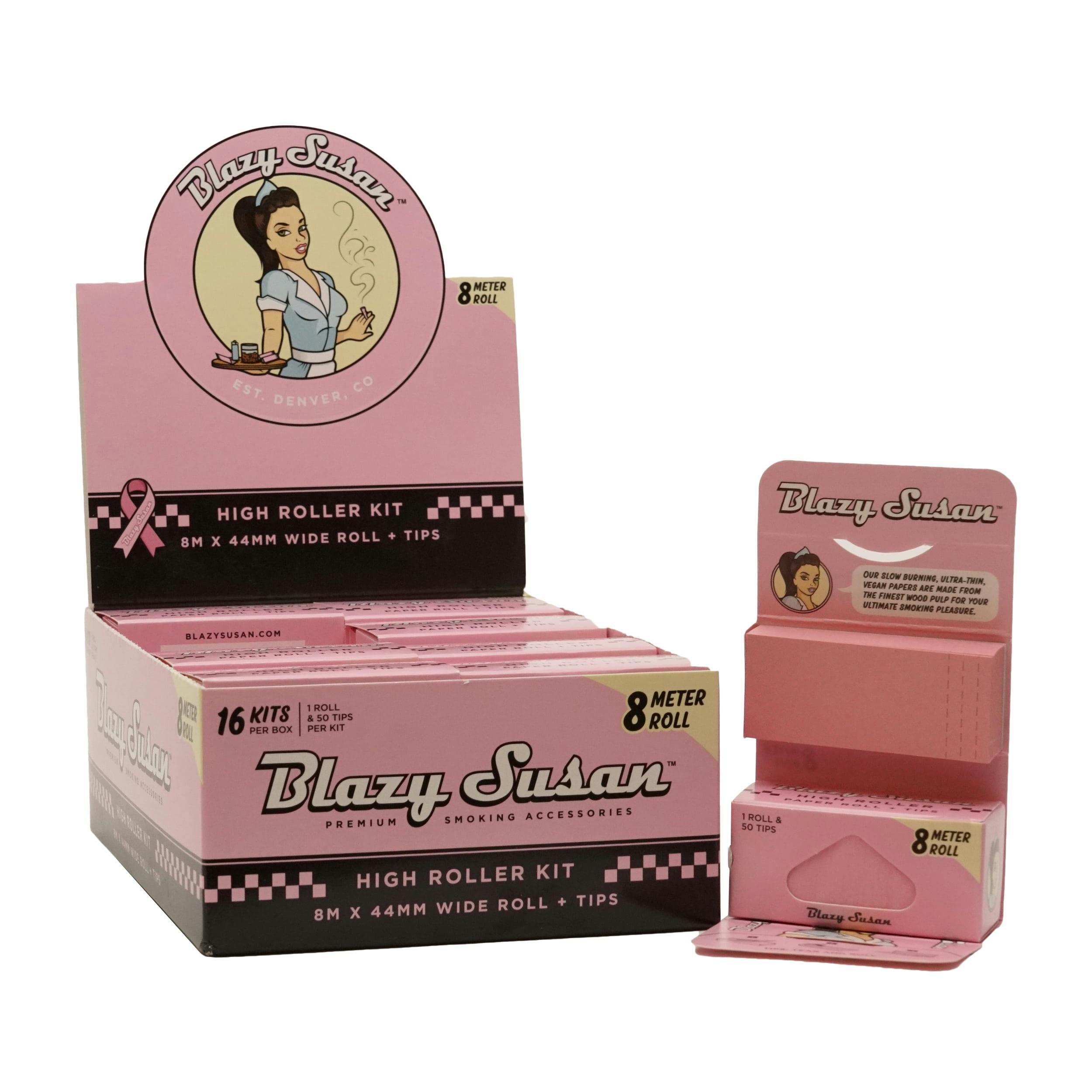 Blazy Susan - Pink Papers High Roller Kit - Rolling Papers - Cookies  Flamingo