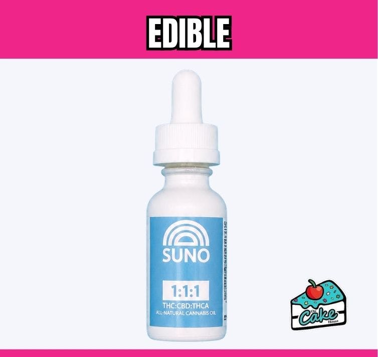 Suno - 1:1:1 Tincture - THC/THCA/CBD 600MG