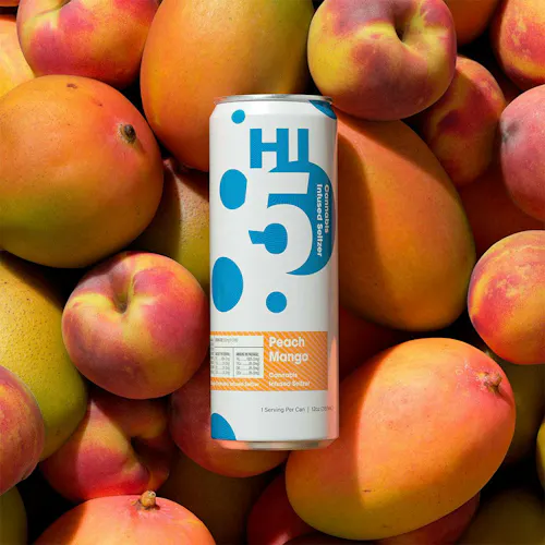 Med – Seltzer – Hi5 – Peach Mango 4pk – 106mg-active
