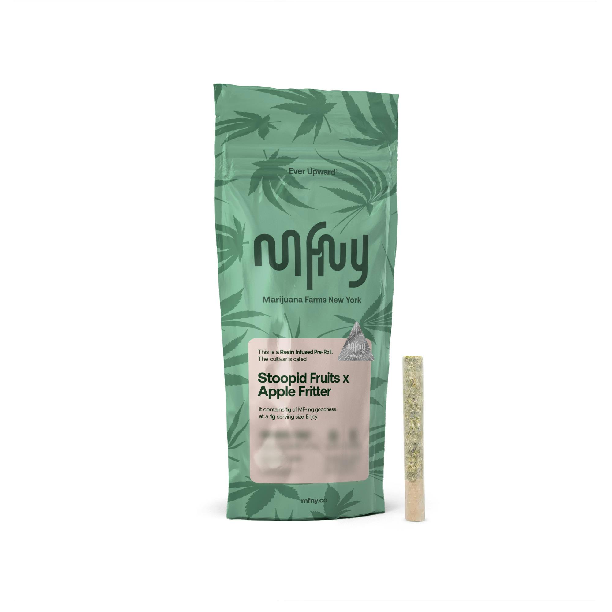 image of Stoopid Fruits x Apple Fritter Resin | Infused Pre-Roll