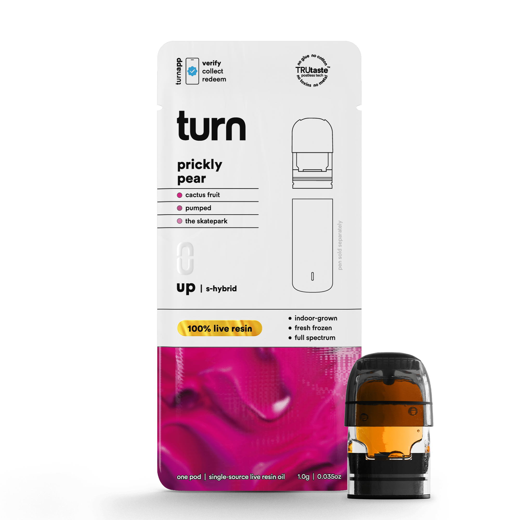 turn 1g Live Resin Pod - Z Cube
