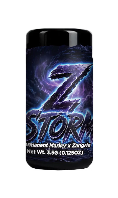 Pressure Pack - 3.5g Prepack Jar - Z Storm - FLOWER by Pressure Pack at King of Budz