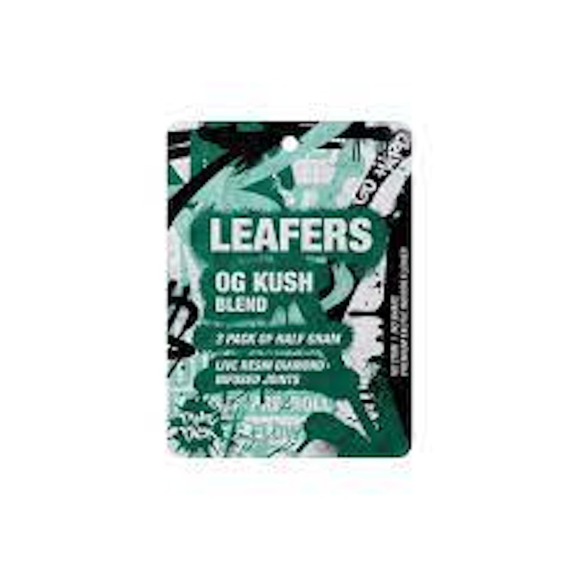 Leafers Live Resin Infused Joints : 3pk OG Kush Blend