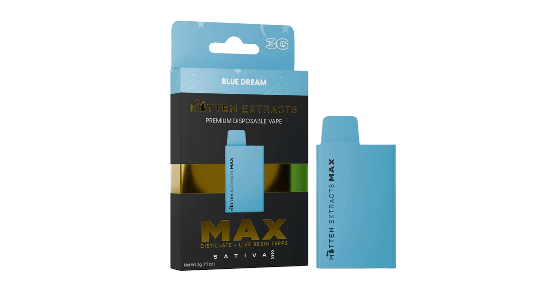 MITTEN EXTRACTS | BLUE DREAM | PLUS DISPOSABLE MAX SATIVA