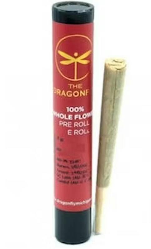 Dragonfly - 1g Preroll - Sour Garlic