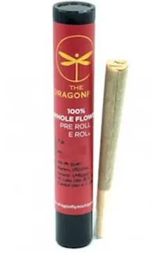 Dragonfly - 1g Preroll - Sour Garlic - PRE_ROLLS by Dragonfly at King of Budz