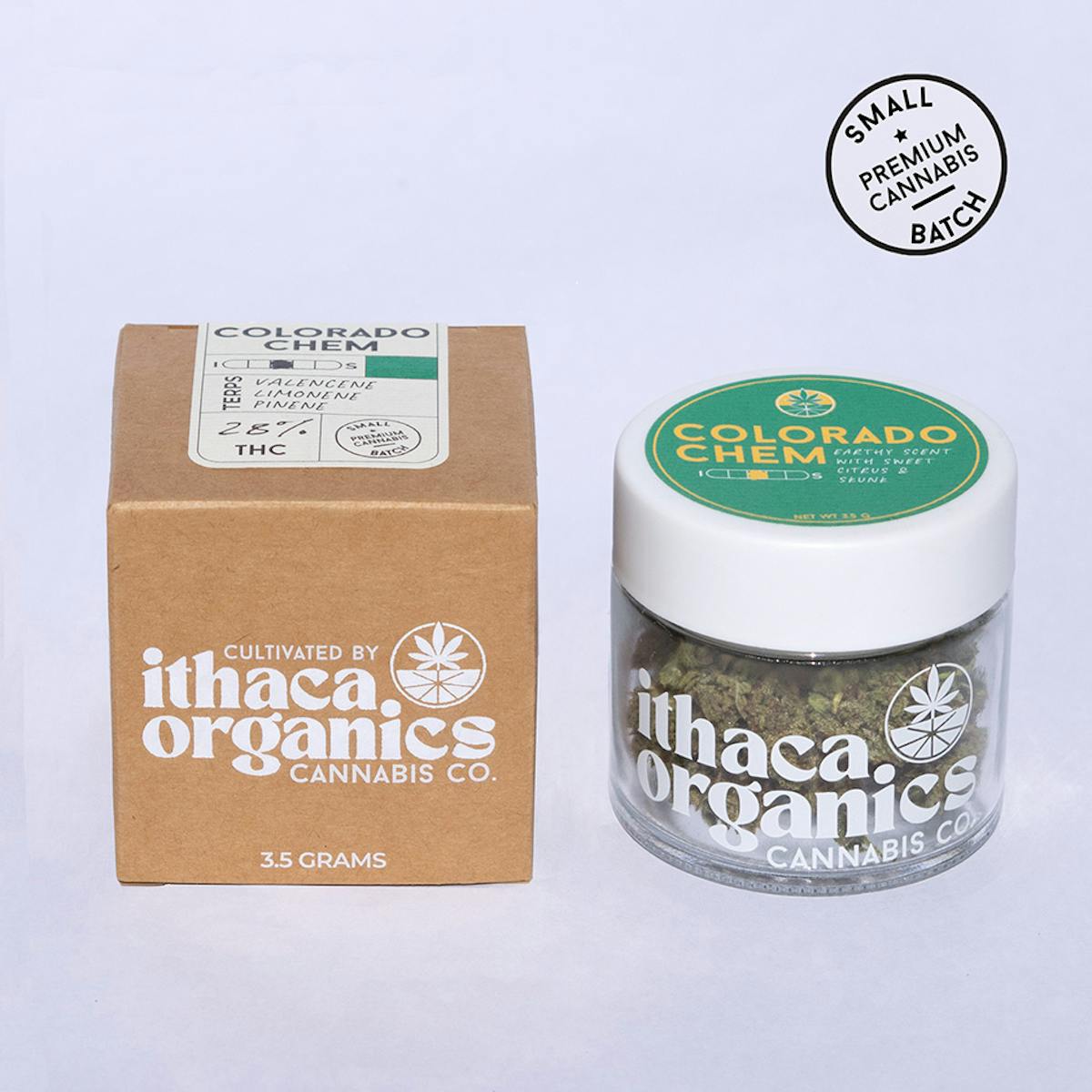 Photo of Ithaca Organics I Colorado Chem I 3.5g flower