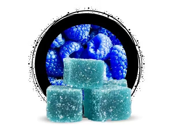 Blue Raspberry - 100mg Soft Chews - Ozone