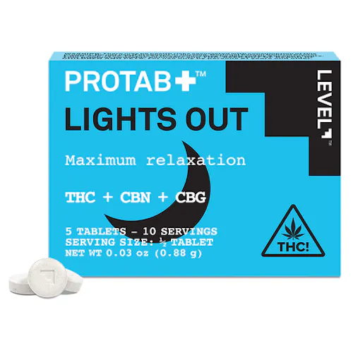 LEVEL Lights Out Protab 5PK-active