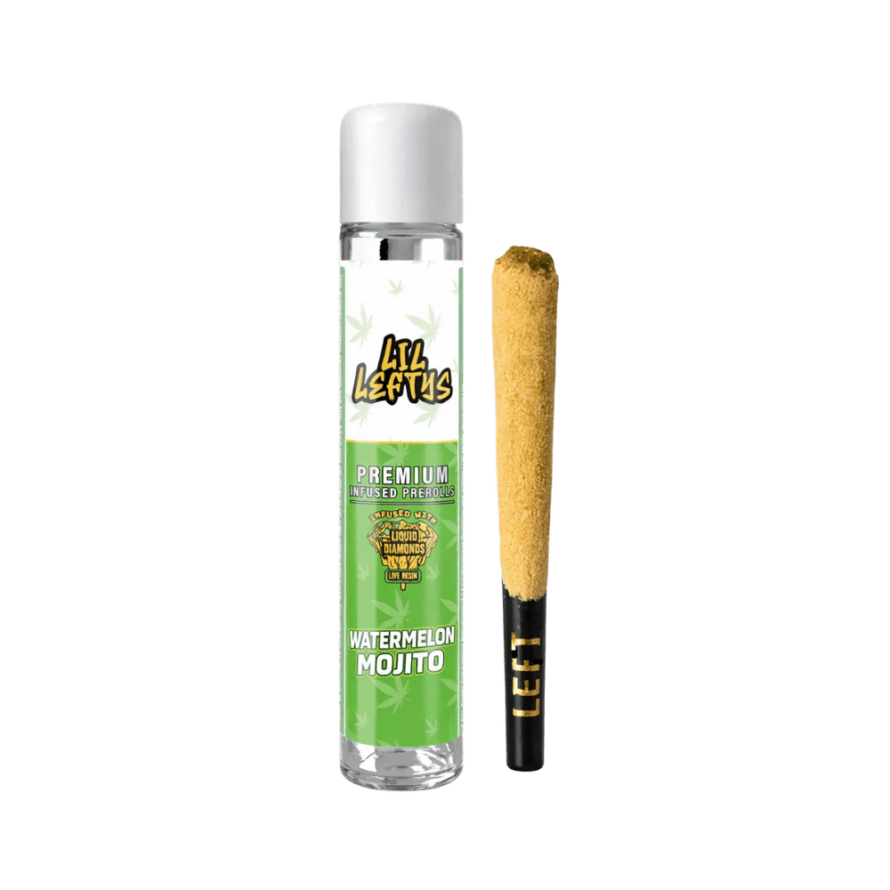 Left Coast Watermelon Mojito 1g Infused Pre-Roll