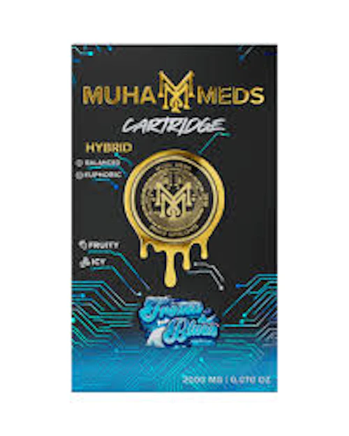 Muha Meds - 2g Cart - Frozen Blues