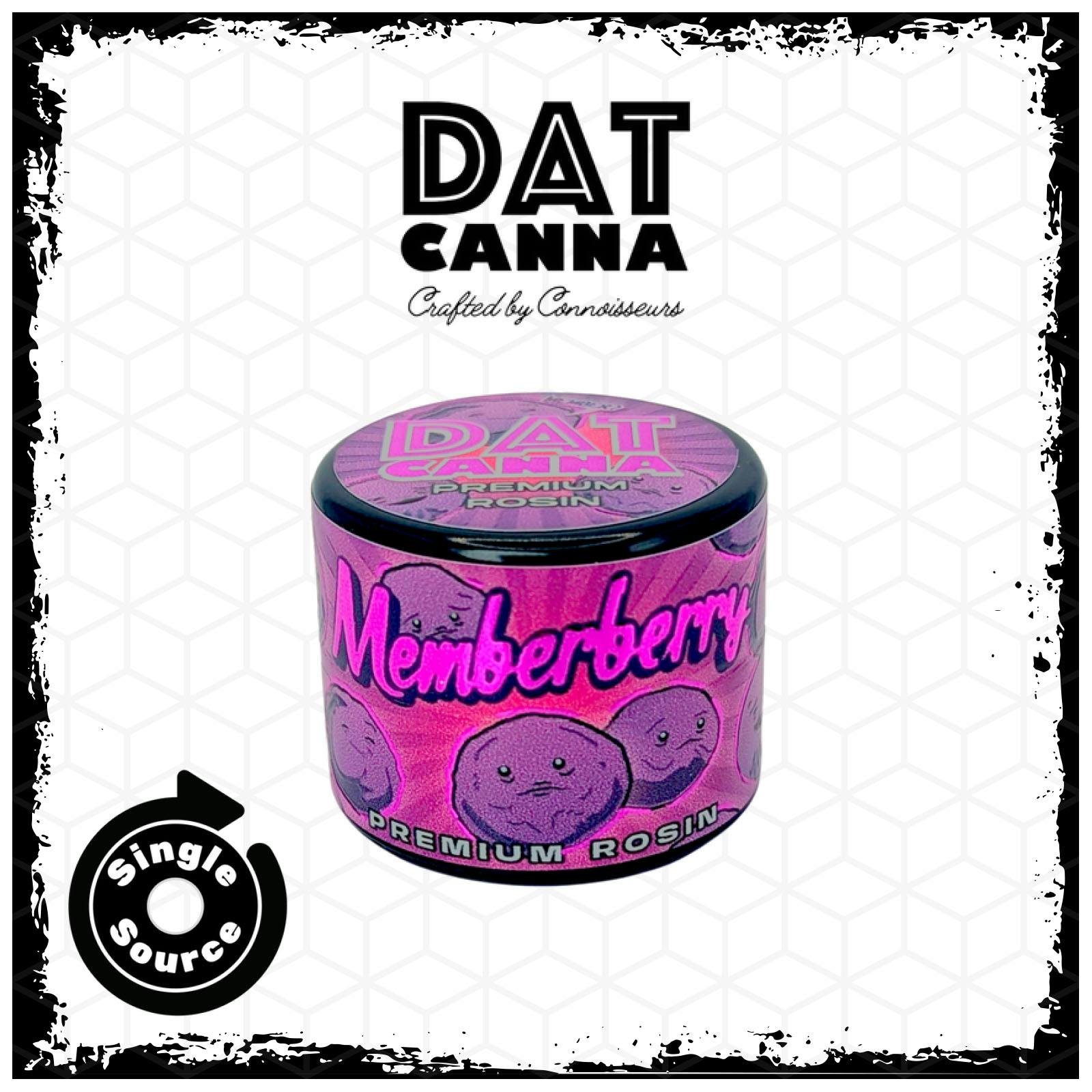 Dat Canna - 1g Rosin - Member Berry