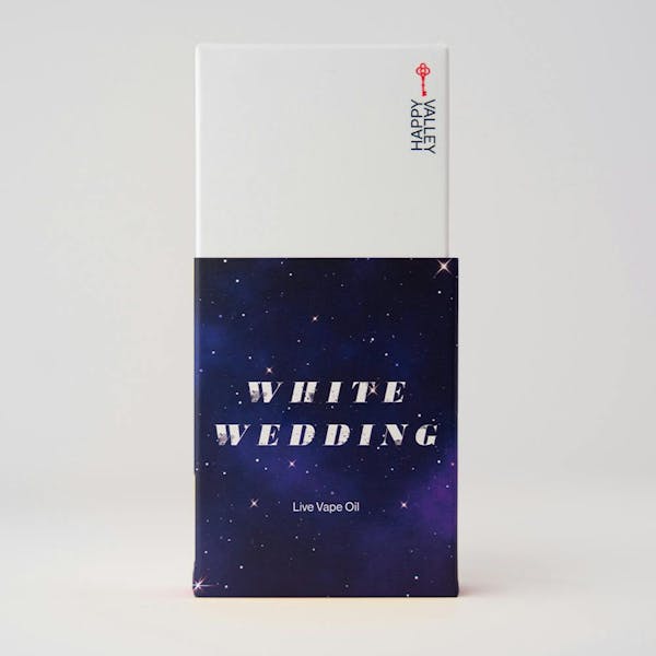 White Wedding (H) - 1g Live Oil Vape Cart - Happy Valley