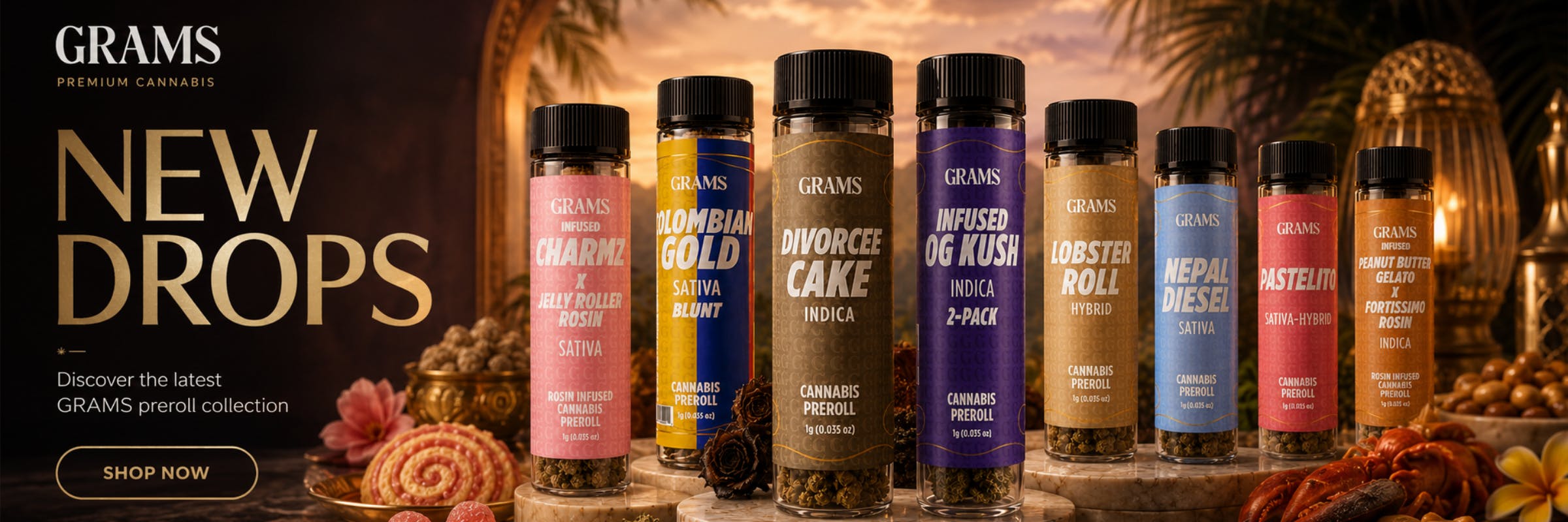 Grams new drops! 