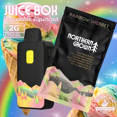 Juice Box | Rainbow Sherbet | AIO Distillate