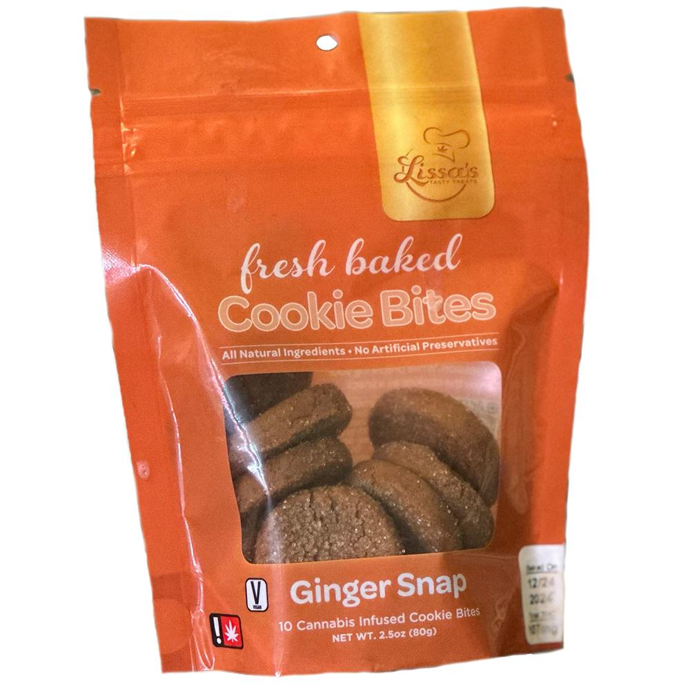 Lissa's Tasty Treats | Ginger Snap Cookie Bites