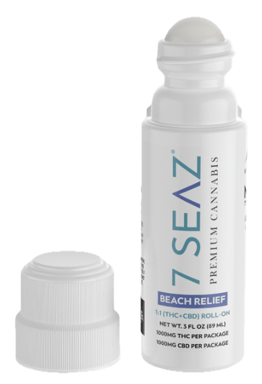 Product Balm | Beach Relief 1:1 | 1,000mg THC/1,000mg CBD | 7 Seaz
