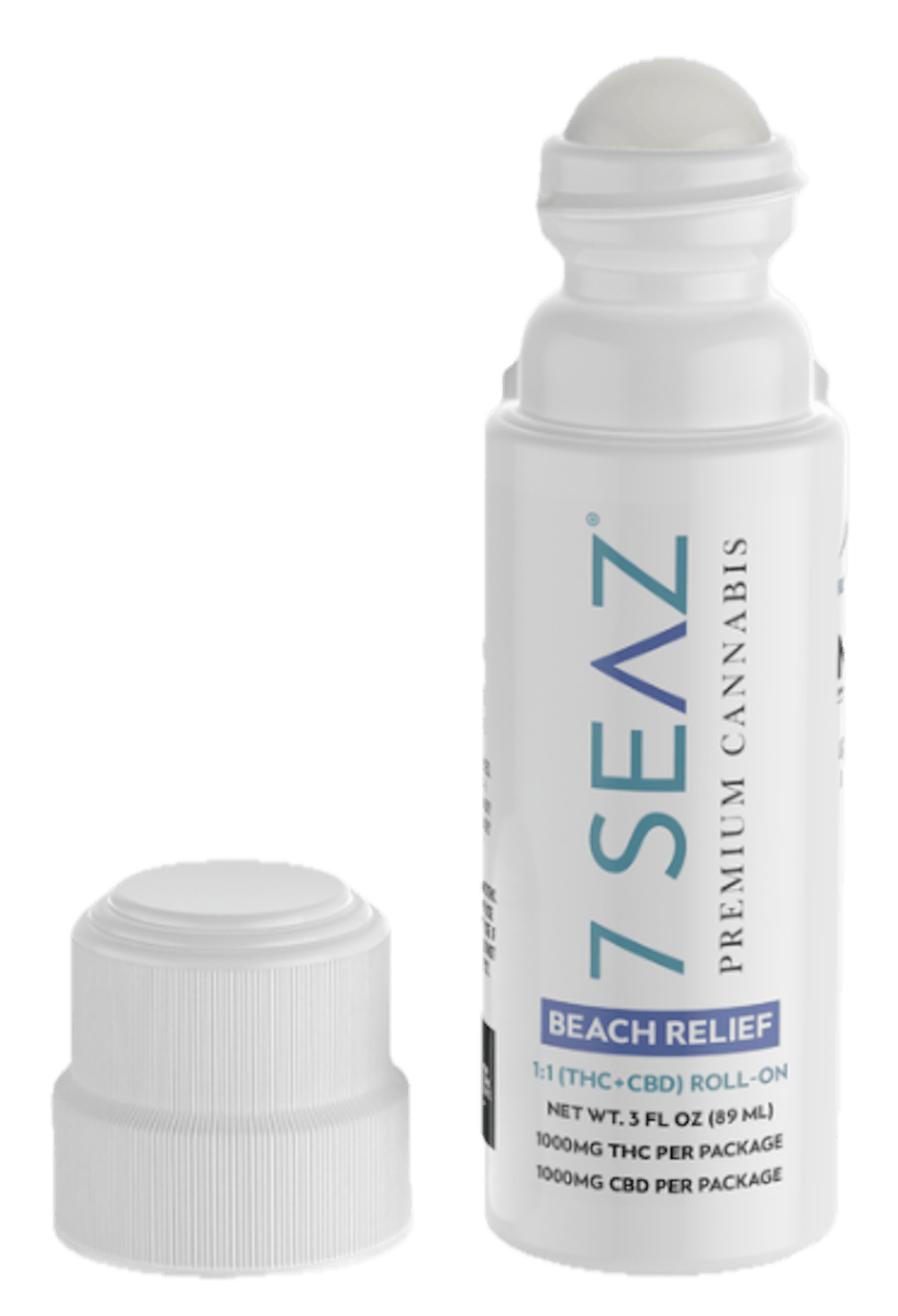 Product Balm | Beach Relief 1:1 | 1,000mg THC/1,000mg CBD | 7 Seaz