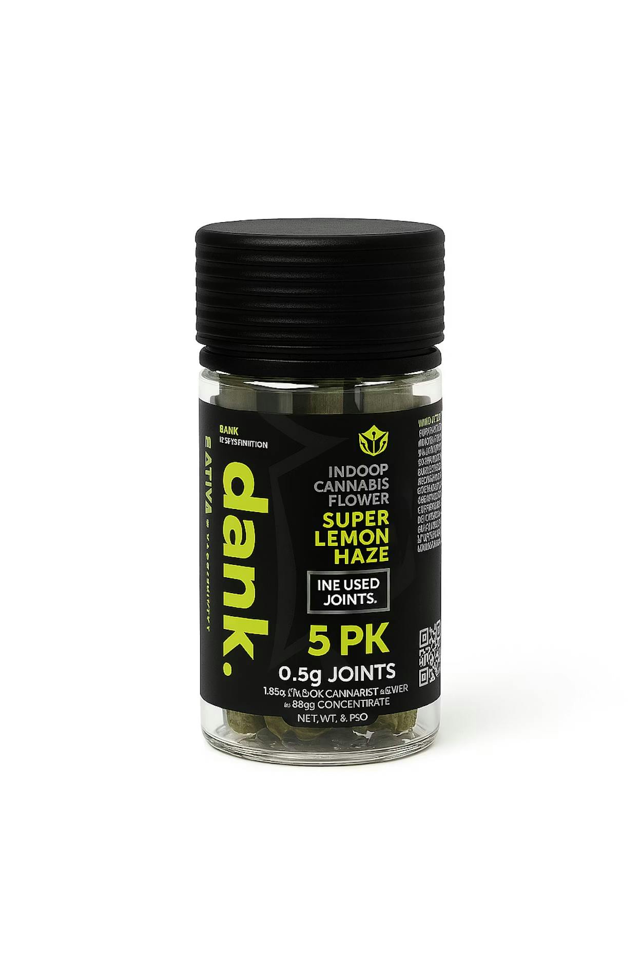 Dank | Super Lemon Haze | Infused | 5ct | 2.75g