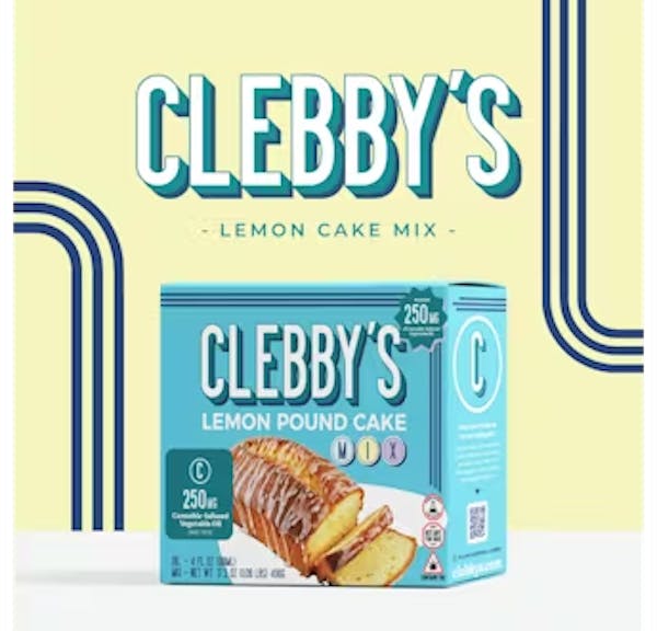 Lemon Pound Cake - 500mg Baking Mix - Clebby's