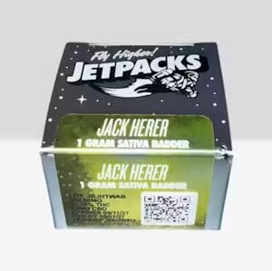 Jetpacks - 1g Cured Resin Badder - Jack Herer