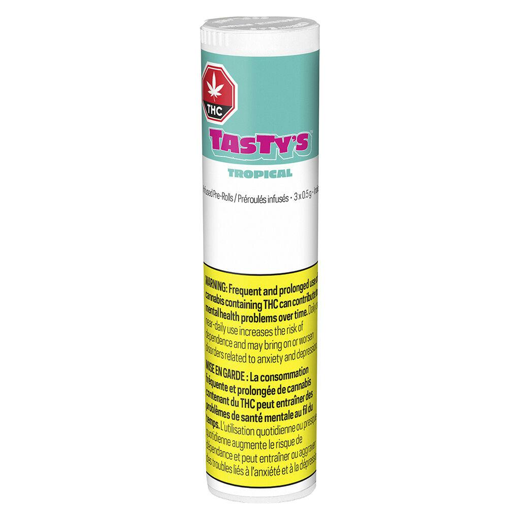 Tasty's - tropical infused pre-roll - 3x0. 5g