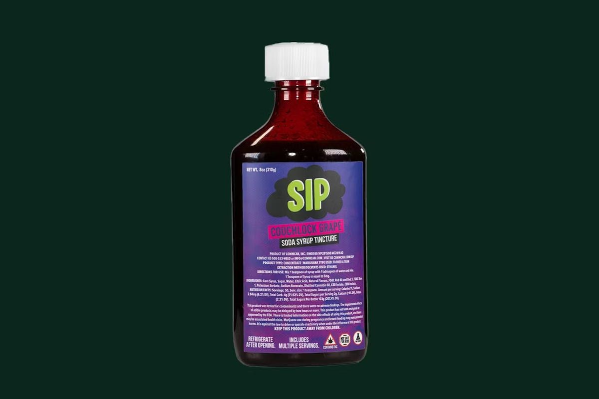 Photo of SIP | Couchlock Grape | Tincture | 250mg THC | 280 CBD