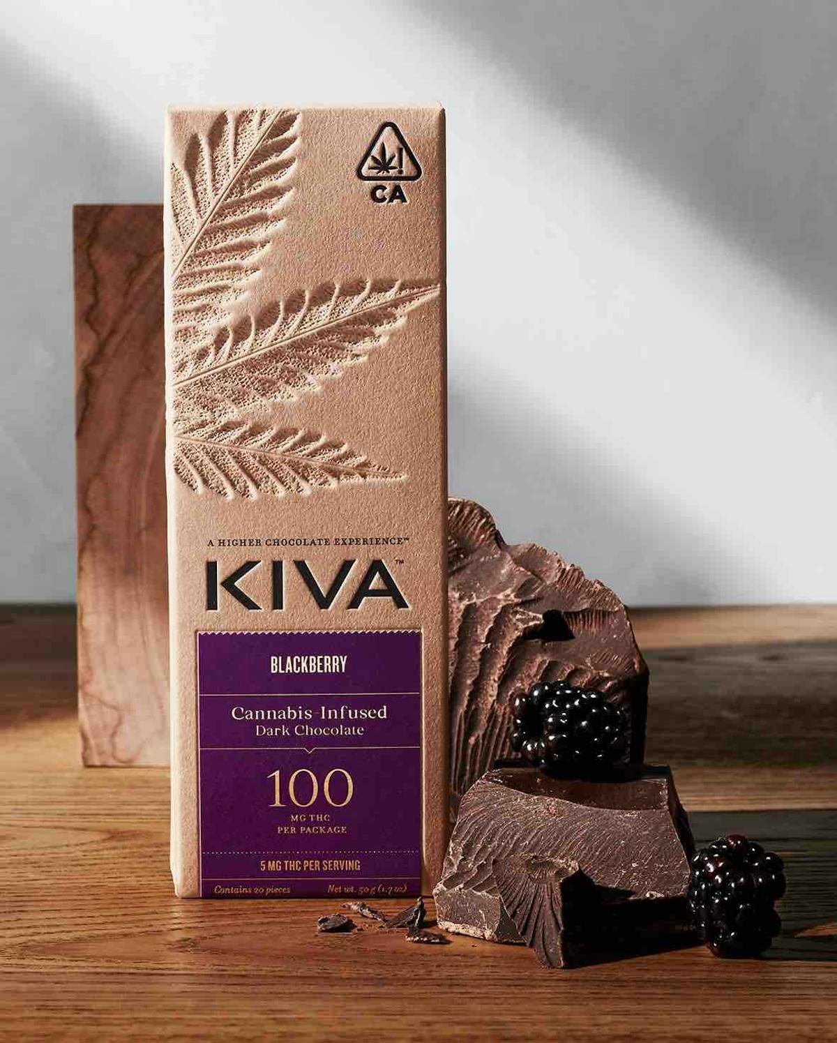 Photo of Blackberry Dark Chocolate Bar